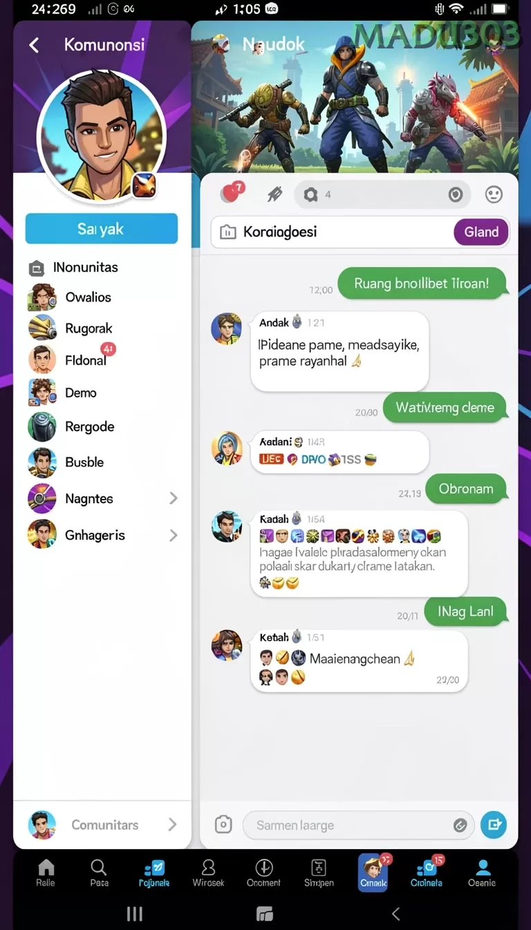 Pratinjau antarmuka madu303 — aplikasi APK resmi Android v2.5.6